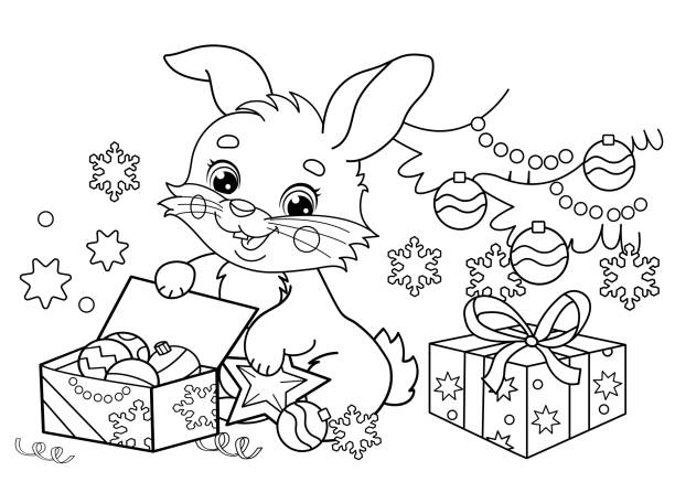 Bunny Rabbit Christmas Ornament - Keepsake Gift For New Pet Or Memorial - View #8