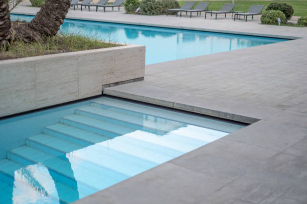 istock Swimming Pool and Reflections on Water 1428483687