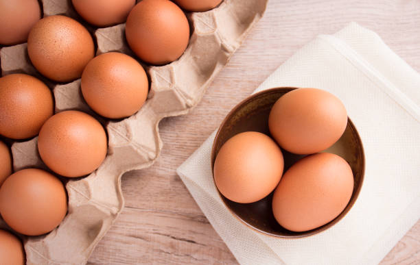 istock storage of fresh egg for cooking , selection chicken egg 1428490654