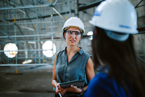 istock female engineers at work at the power plant 1428504820