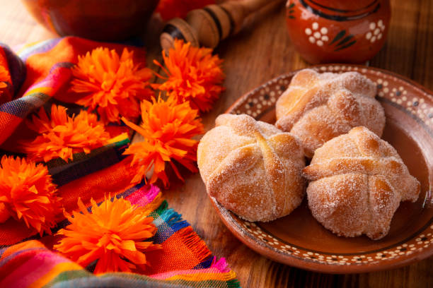 istock Homemade Pan de Muerto 1428513982