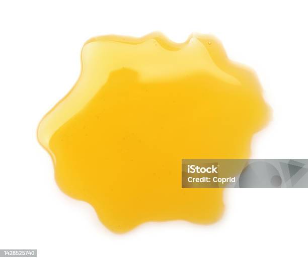 Top View Of Honey Puddle Stock Photo - Download Image Now - Honey, High Angle View, Puddle