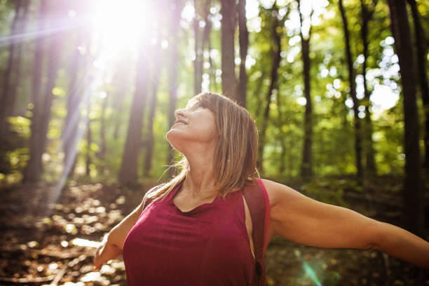 istock Woman Enjoying the Nature 1428538214