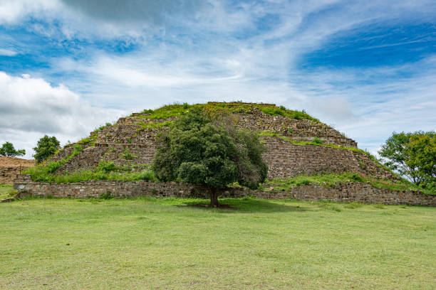 istock Top of M System at Monte Alban archaeological site, Oaxaca, Mexico 1428544121