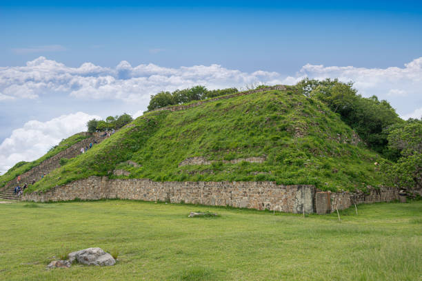 istock M System at Monte Alban archaeological site, Oaxaca, Mexico 1428544212