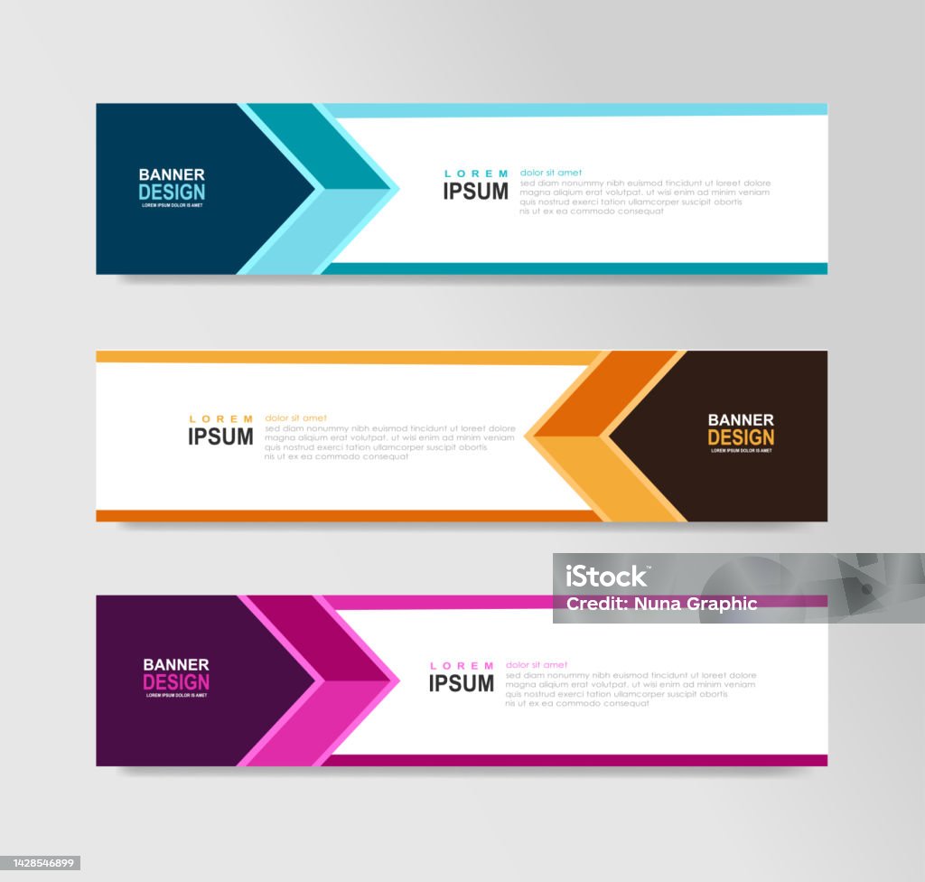 Computer Abstract Banner Vector Abstract Banner Stock Illustration - Download Image Now ...