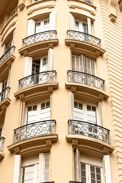 istock Facade of an old building in downtown Rio de Janeiro. 1428552193