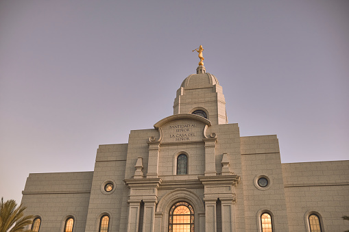 Temple of The Church of Jesus Christ of Latter-day Saints (LDS Church), Arequipa. Peru.