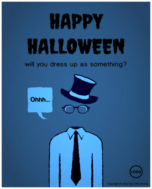 Spooky Invisible hollow man says It’s Halloween Time, Wear your best costume to our monster mash Halloween Cartoon Characters Design Vector art illustration
Spooky Invisible hollow man says It’s Halloween Time, Wear your best costume to our monster mash. cartoon devil with speech bubble stock illustrations
