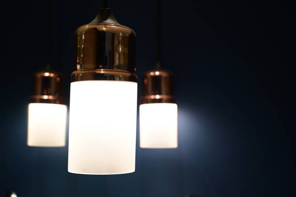 istock luxury lamp hanging on room, interior design 1428567290