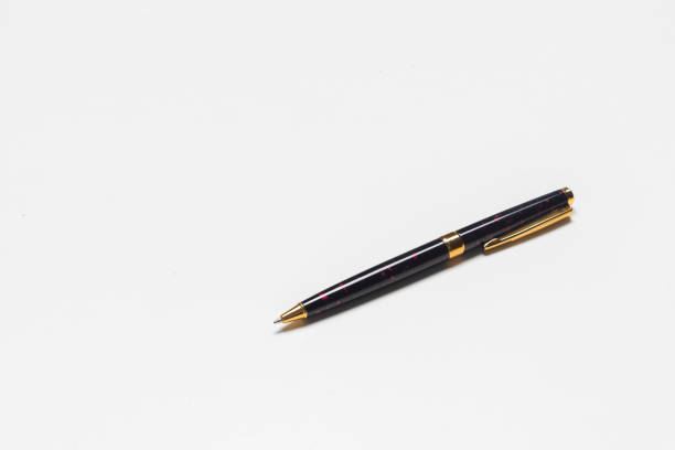 istock pen isolated on the white background with clipping path 1428593587