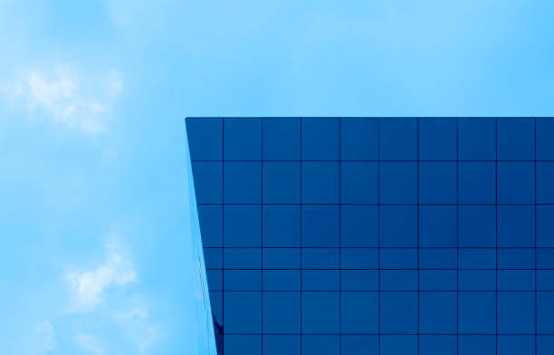 istock Modern office building with glass window 1428605924