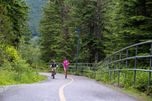istock Morning commute to school on my bicycle 1428606277