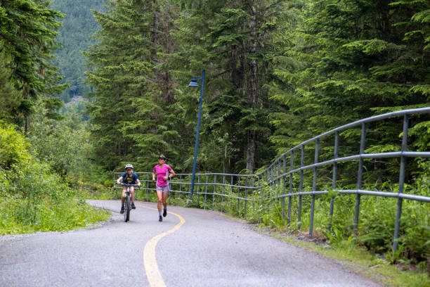 istock Cycling to school in the morning 1428606328