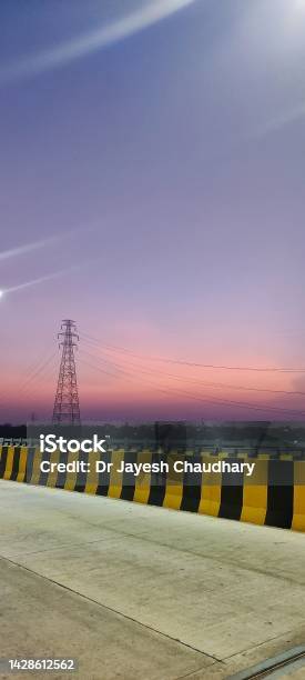 Sunset Stock Photo - Download Image Now - Color Image, India, Mobile Phone