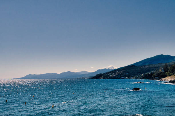 istock rocky coast bathed by the Mediterranean Sea 1428614686