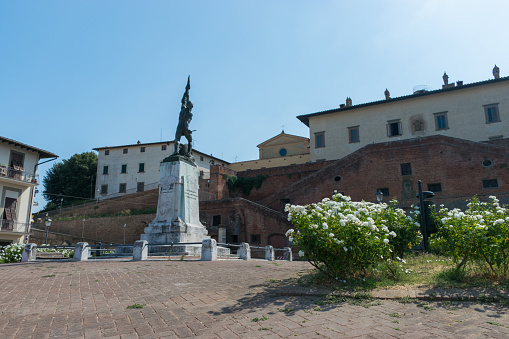 Square in the Italian town of Cerreto Guidi