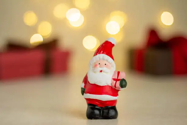 Photo of Santa Claus doll with gifts