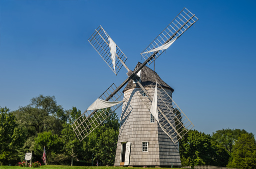 The Hook Windmill, also known as Old Hook Mill, is a historic windmill in the town of East Hampton, built in 1806.