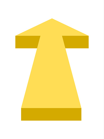 Point Image Forward Arrow Pointing Forward Stock Illustration - Download Image Now ...