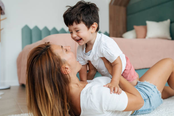 istock Happy mother and son 1428642439