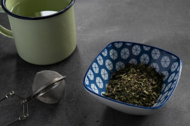 대마, 베르베나 및 스테비아가있는 cbd 주입 - stevia tea herbal tea herb 뉴스 사진 이미지