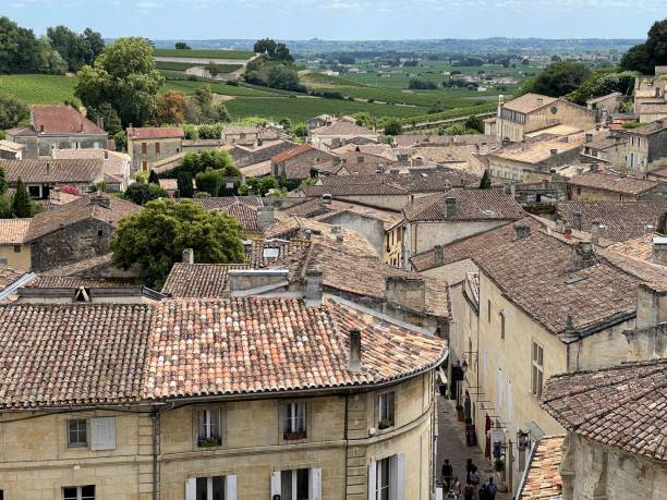 istock View of the rooftops of Saint-Emilion 1428647510