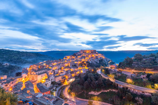 istock Sunrise over Ragusa Ibla, Sicily 1428651117