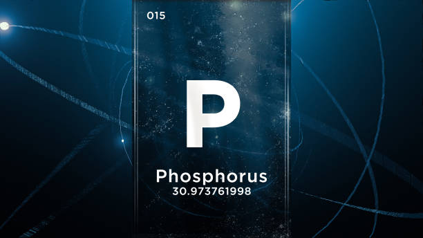 istock Phosphorus (P) symbol chemical element of the periodic table, 3D animation on atom design background 1428655637