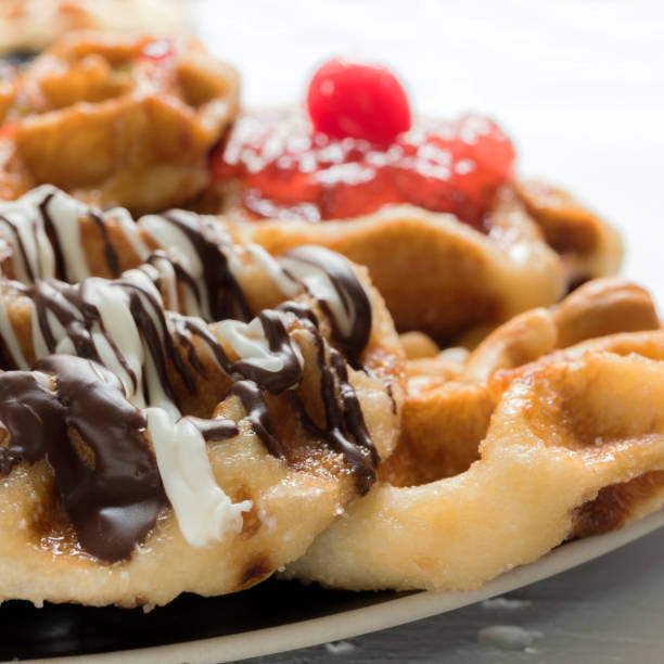 istock belgium waffles ,belgian waffle 1428657847