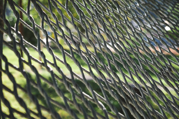 istock Close-up, selective focus on ropes on an old hammock. Idea for a background or screensaver. 1428658067