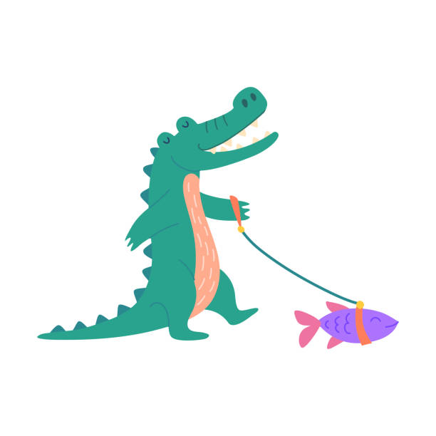 200+ Purple Crocodile Illustrations - iStock