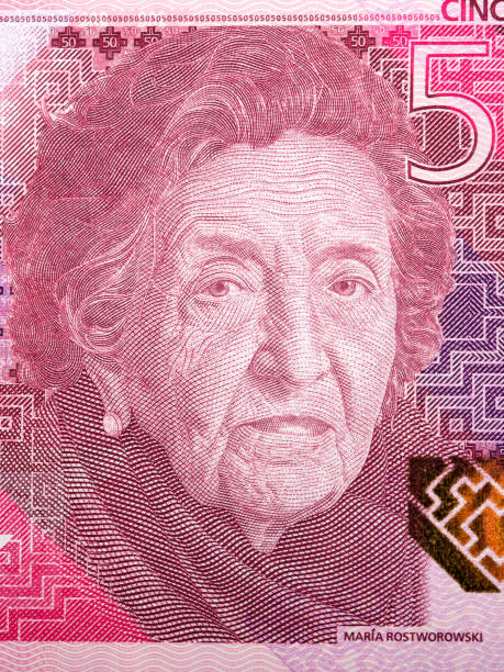 istock Maria Rostworowski a portrait from Peruvian money 1428661353