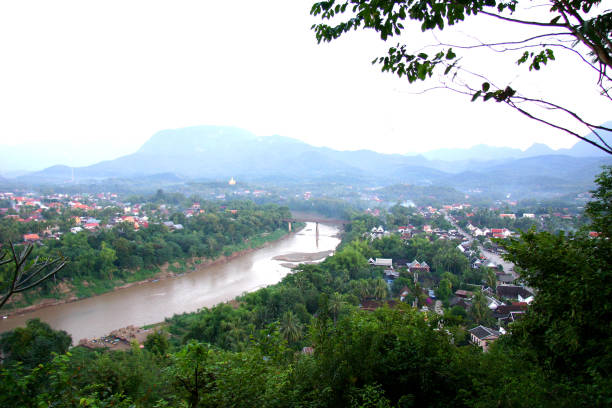 istock Overlooking Luang Prabang by the Mekong River 1428665311