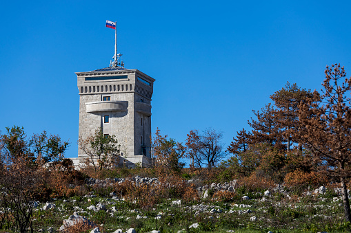 Cerje Memorial to the Fallen in Slovene Karst Area near Italian Border