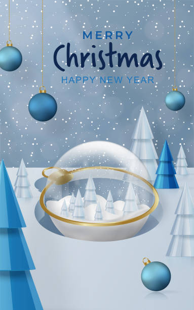 istock Merry Christmas festive pattern with Christmas balls and snowflakes concept on color background 1428672283