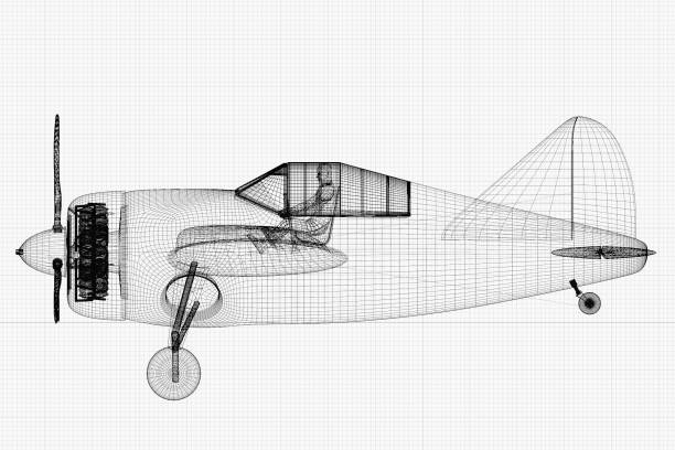 3d rendering of a jumbo jet airplane isolated in white studio background.