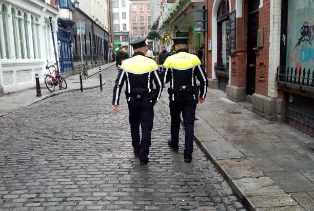 23rd September 2022, Dublin, Ireland.\nIrish police, An Garda Síochána, more commonly referred to as the Gardaí or \