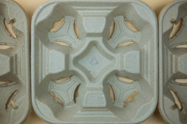istock Craft holder for four glasses. 1428699682