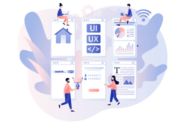 50+ Uiux Design Stock Illustrations, Royalty-Free Vector Graphics ...