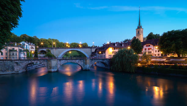 istock Blue hour in Bern, Switzerland 1428716871