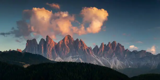 Nature, Panoramic, Adventure, Alpenglow, Alto Adige - Italy