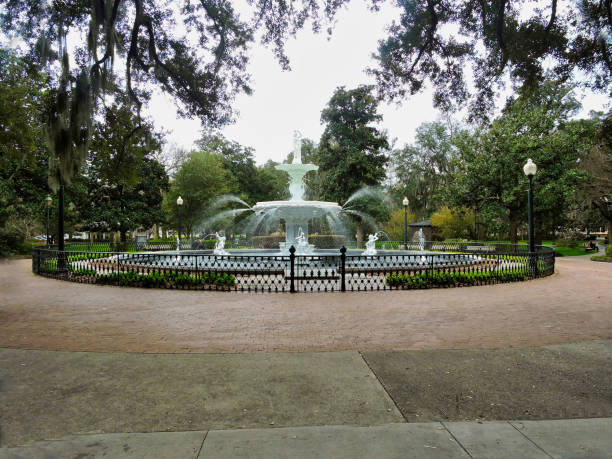 istock Forsyth Park Fountain - Savannah, GA 1428726612