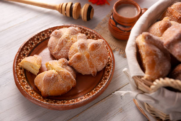 istock Homemade Day of the Dead Bread 1428734723