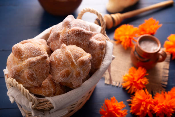 istock Sugary bread of the dead 1428735245