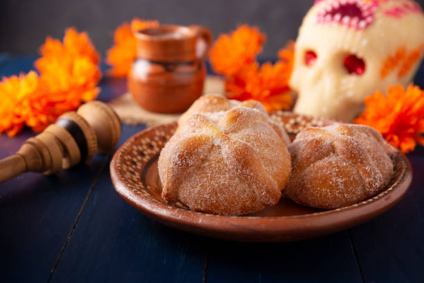 istock Day of the Dead Bread 1428735333