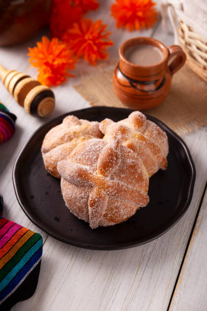 istock Traditional Sweet Bread Pan de Muerto 1428735338