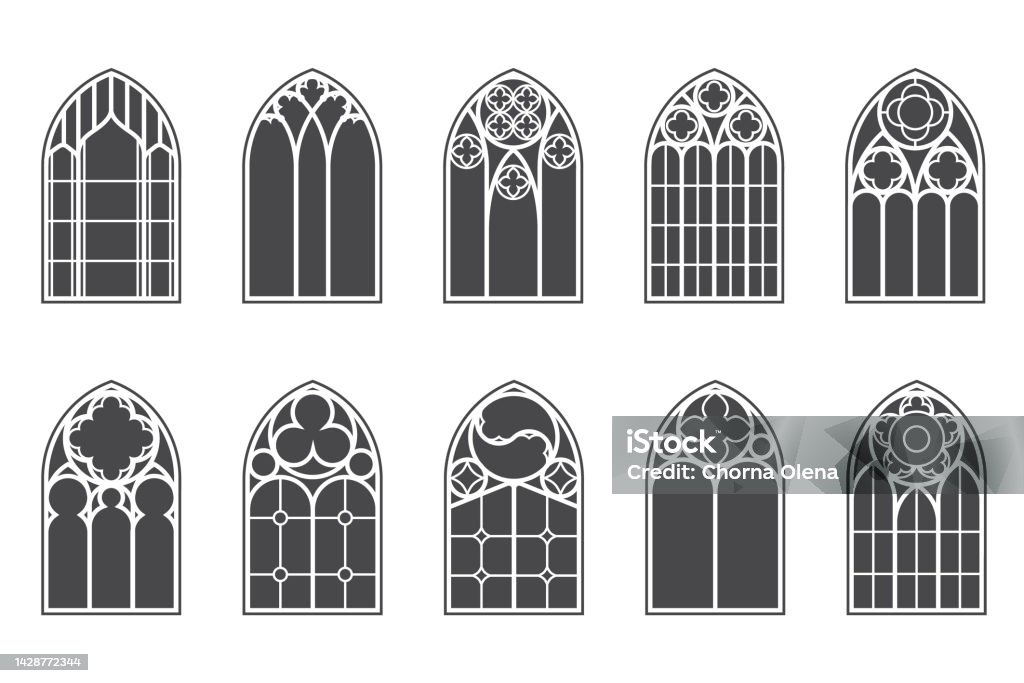 Ilustración de Iglesia Medieval De Ventanas Elementos De Arquitectura De Estilo Gótico Antiguo Ilustración De Glifos Vectoriales Sobre Fondo Blanco y más Vectores Libres de Derechos de Vidriera de colores - iStock Ilustración de Iglesia Medieval De Ventanas Elementos De Arquitectura De Estilo Gótico Antiguo Ilustración De Glifos Vectoriales Sobre Fondo Blanco y más Vectores Libres de Derechos de Vidriera de colores - iStock