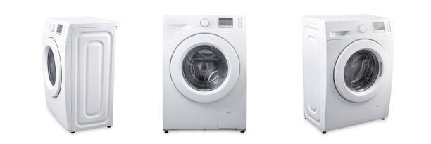 istock White washing machine on a white isolated background 1428792571