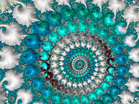 Abstract fractal background.